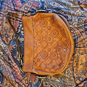 Vintage leather coach purse